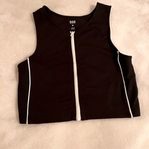 DSG Twitch X Allison Zip Front Tank Top
